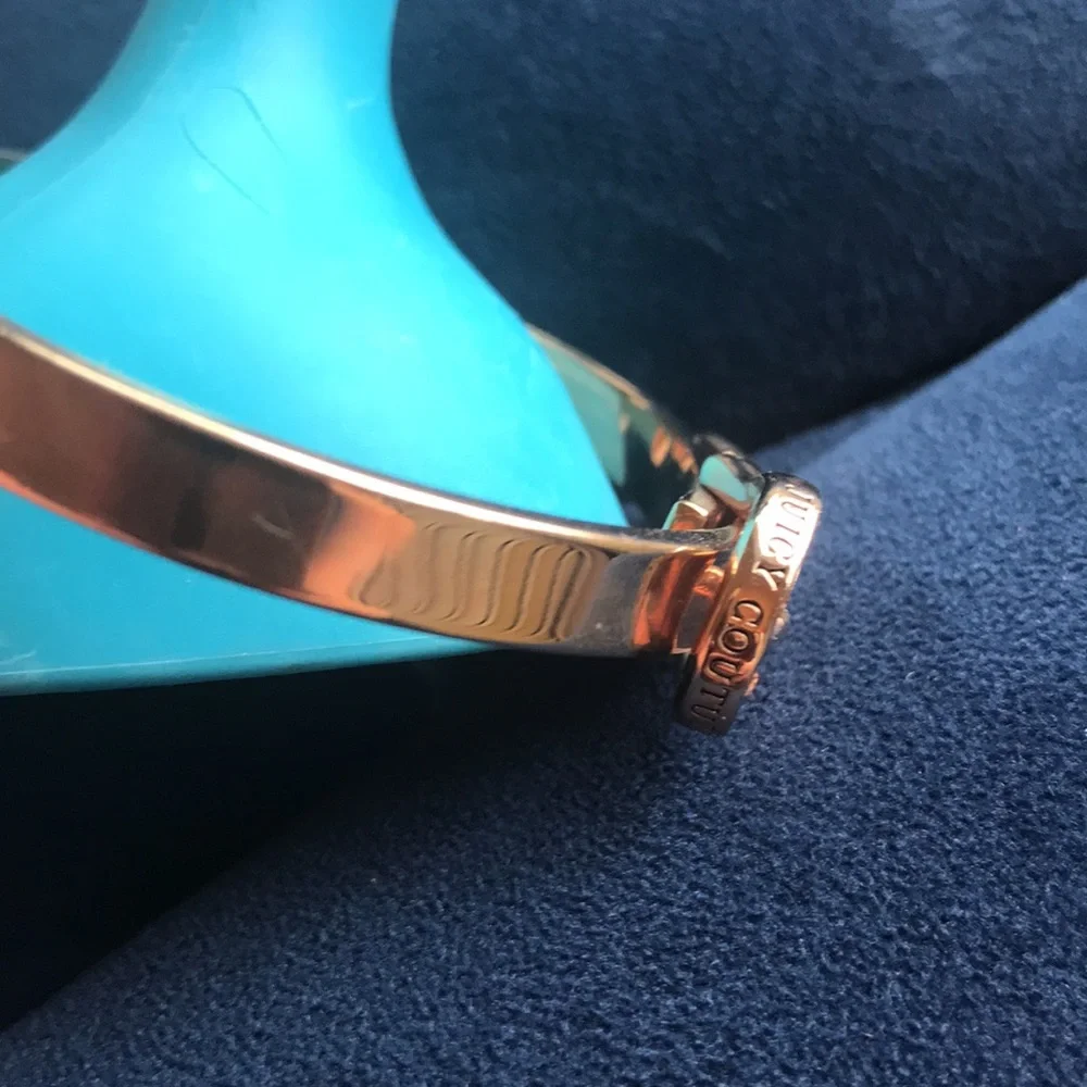 Juicy Couture belt cuff bracelet